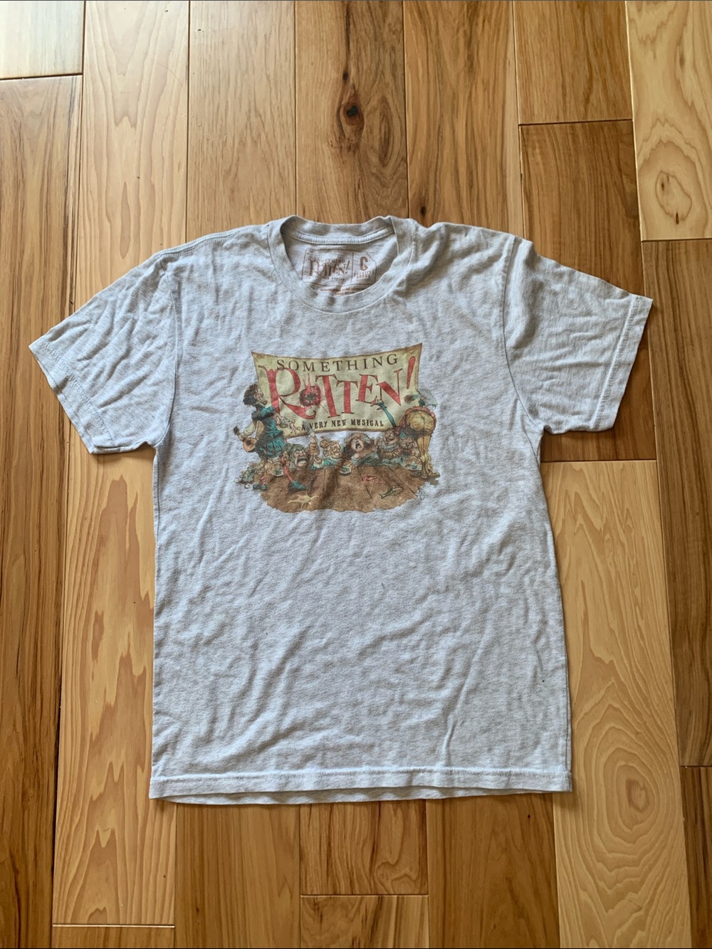 Something Rotten Graphic Short-Sleeve Tee - Light Gray